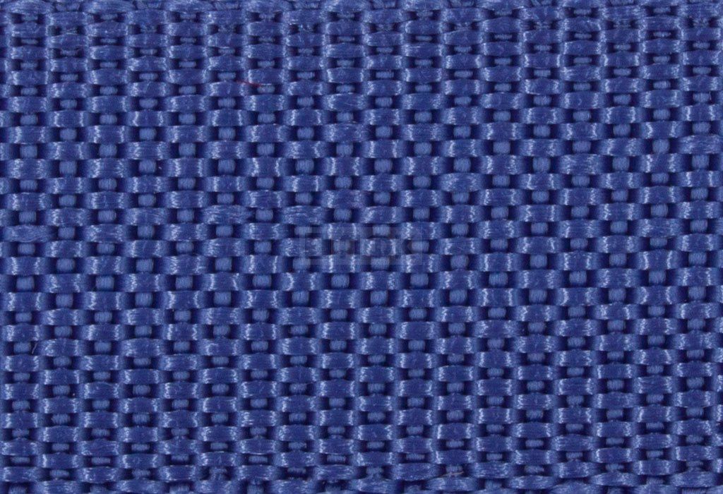 Стропа текстильная (лента ременная) 25мм 17,5 гр/м цв 410 синий (рул 50м/уп 3000м)