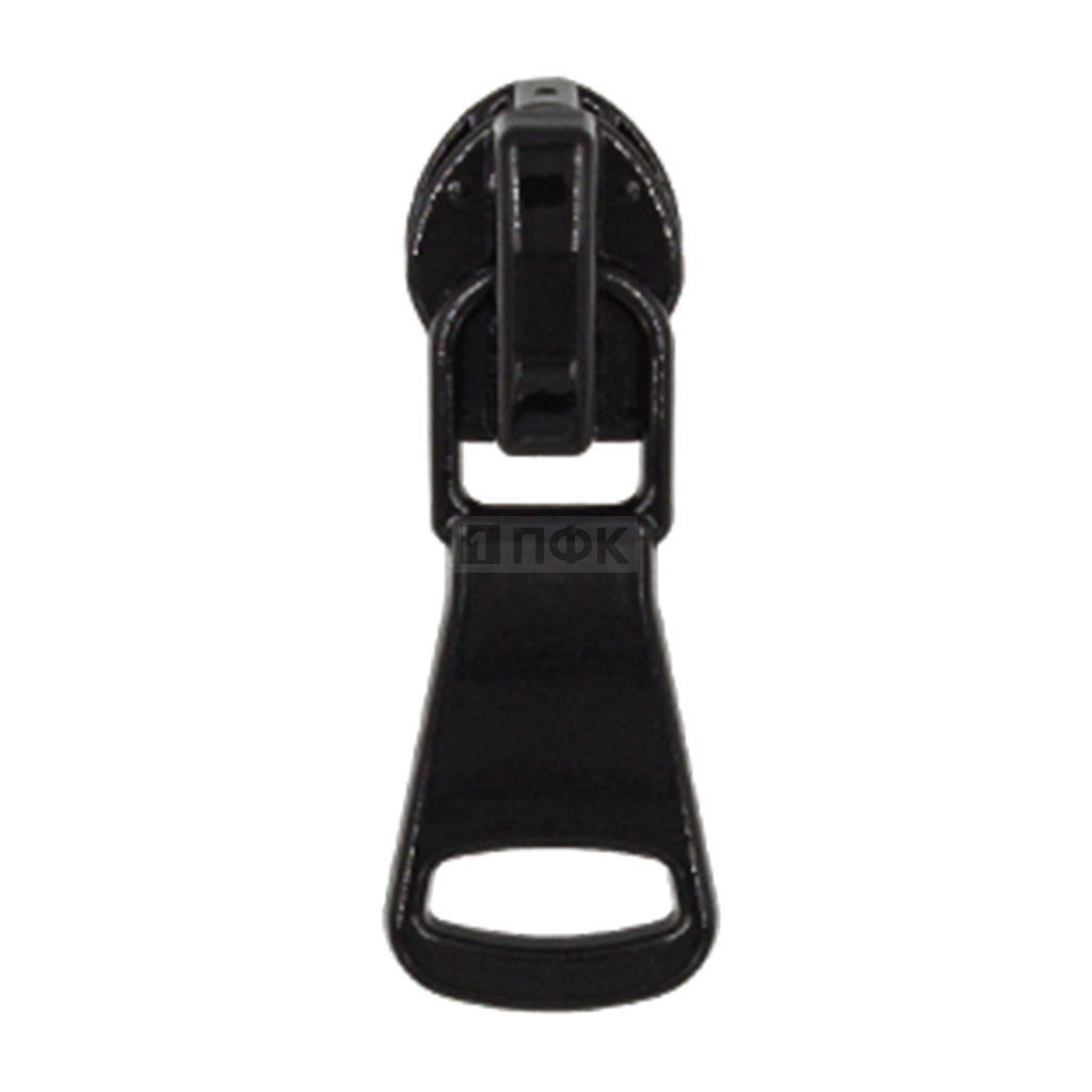 Бегунок для спиральной (витой) молнии тип 5 автомат арт.C8 цв черн лакир. (уп 500шт/5000шт) — ПФКР Бегунок для спиральной (витой) молнии тип 5 автомат арт.C8 цв черн лакир. (уп 500шт/5000шт)