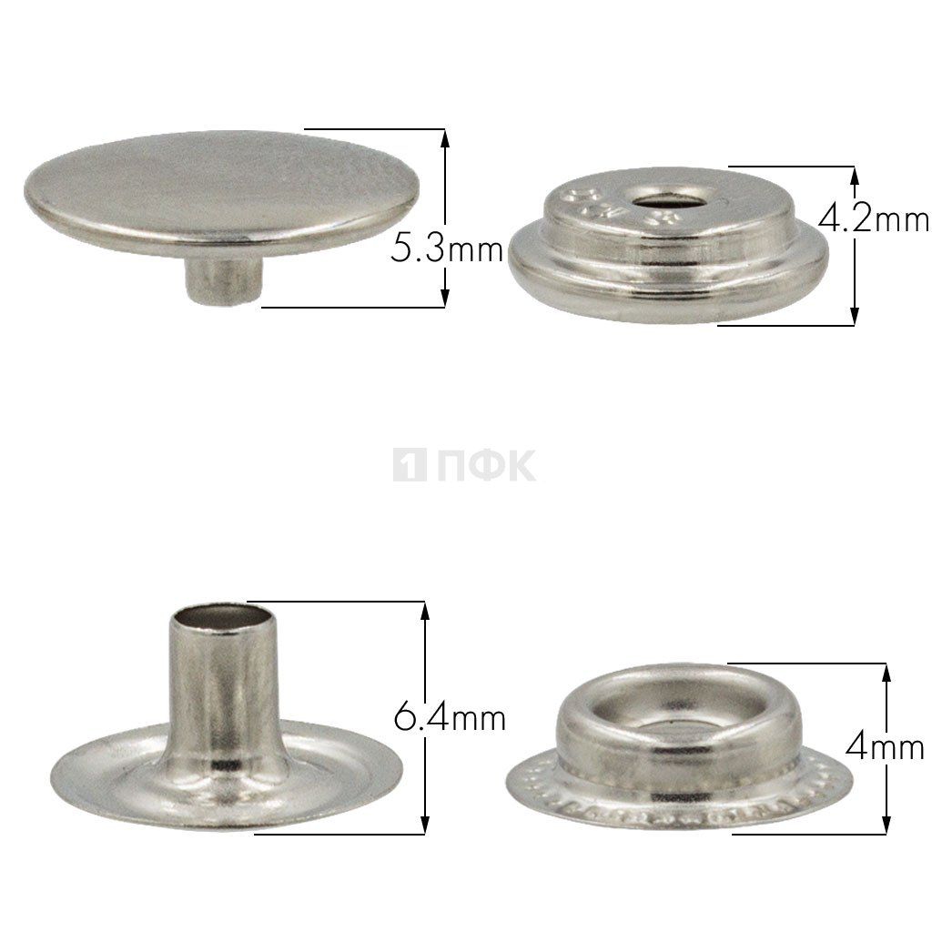 Кнопка для одежды 15мм №61 нерж цв никель (уп 720шт) DNG — ПФКР Кнопка для одежды 15мм №61 нерж цв никель (уп 720шт) DNG