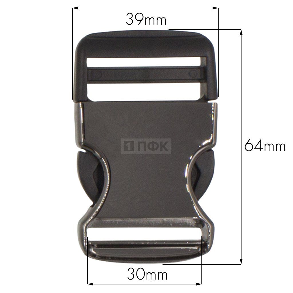 Фастекс (защелка-трезубец) комбинированный ПП 30мм Арт.1522 Combo цв черный (уп 52шт/кор 728) — ПФКР Фастекс (защелка-трезубец) комбинированный ПП 30мм Арт.1522 Combo цв черный (уп 52шт/кор 728)