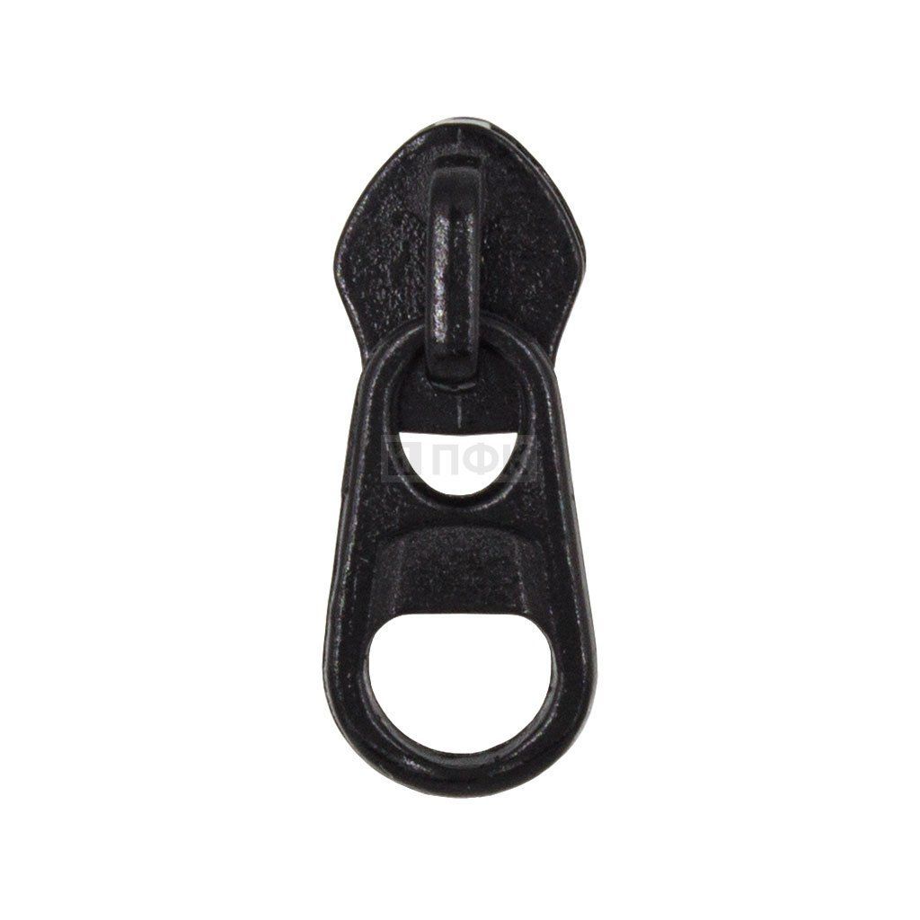 Бегунок для спиральной (витой) молнии тип 5 галант цв 322 черный (уп 1000шт/10000шт) арт.NR KKY — ПФКР Бегунок для спиральной (витой) молнии тип 5 галант цв 322 черный (уп 1000шт/10000шт) арт.NR KKY