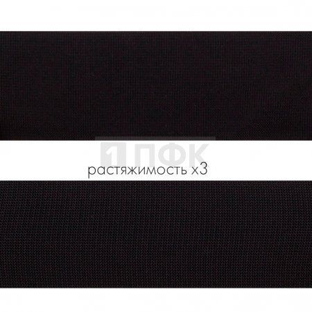 Резинка тканая 50мм 30 гр/м цв черный (уп 50м/150м)