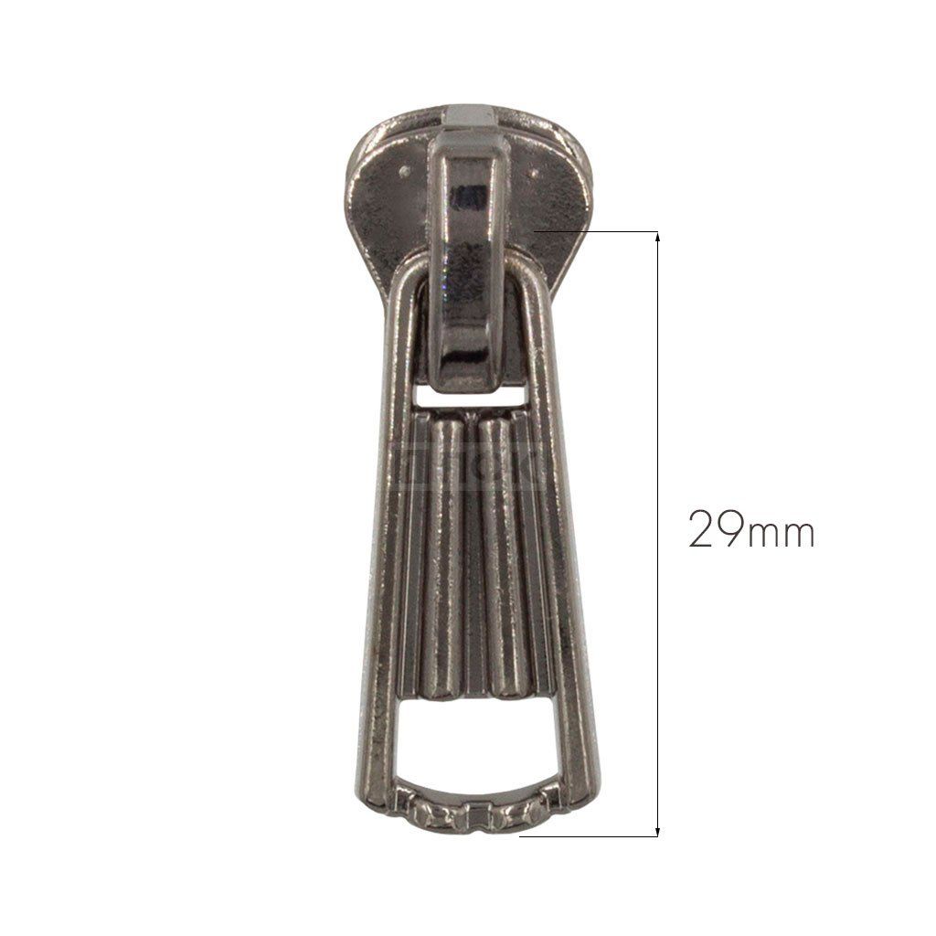 Бегунок трактор тип 5 автомат арт.C6 цв никель черн (уп 500шт/5000шт)