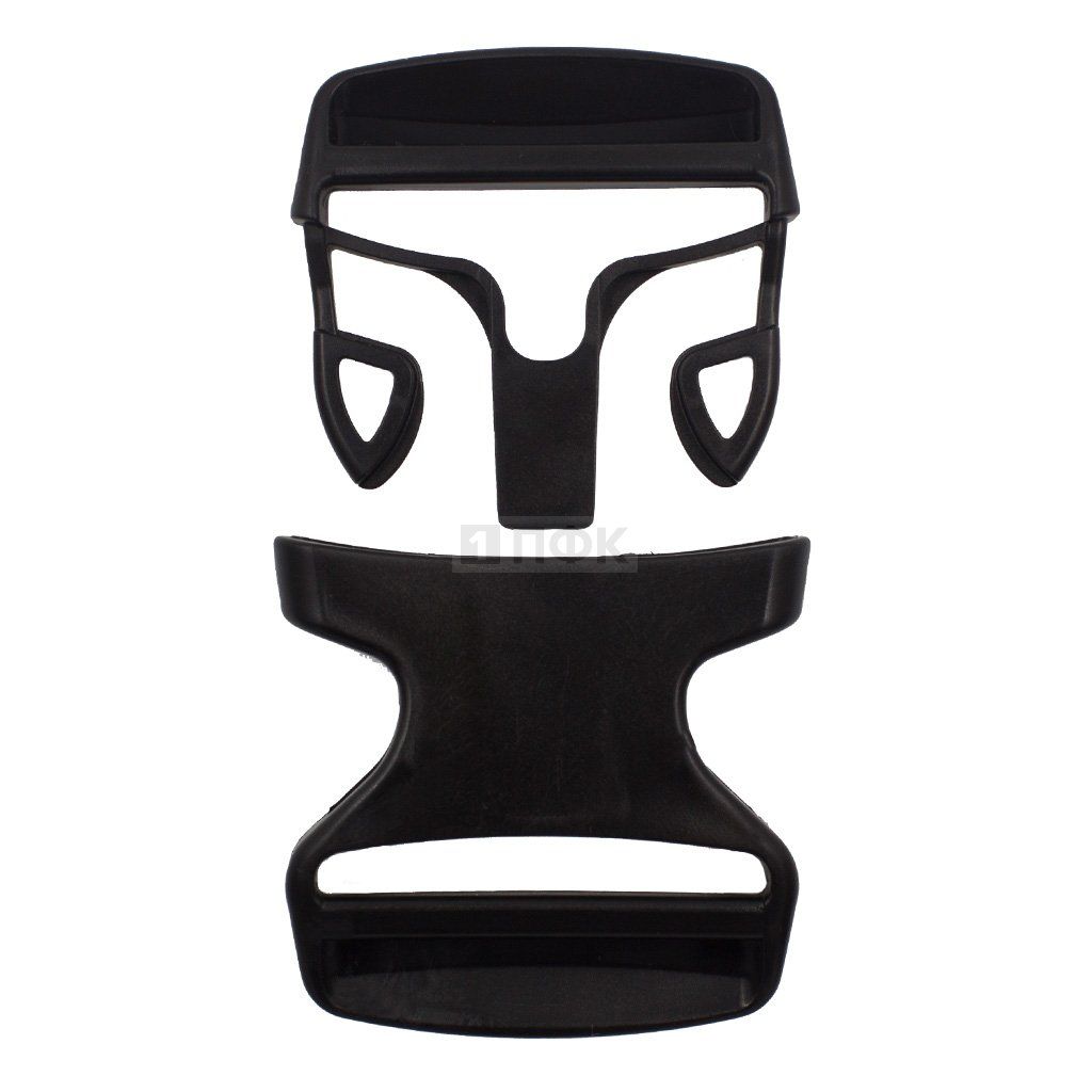 Фастекс Ф-50/6 (защелка-трезубец) ПФЛ 50мм цв черный (уп 1000шт) — ПФКР Фастекс Ф-50/6 (защелка-трезубец) ПФЛ 50мм цв черный (уп 1000шт)