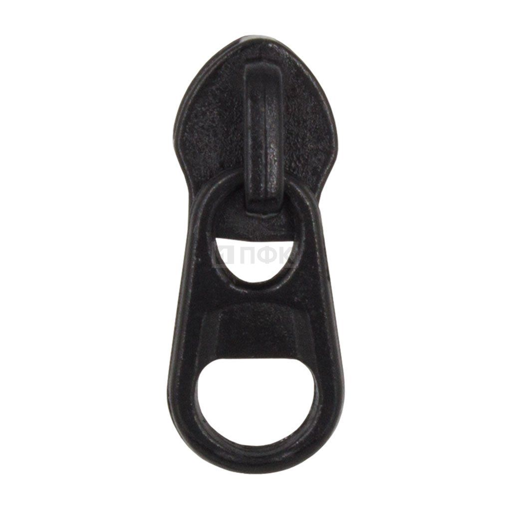 Бегунок для спиральной (витой) молнии тип 7 галант цв 322 черный (уп 1000шт/10000шт) арт.NR KKY — ПФКР Бегунок для спиральной (витой) молнии тип 7 галант цв 322 черный (уп 1000шт/10000шт) арт.NR KKY