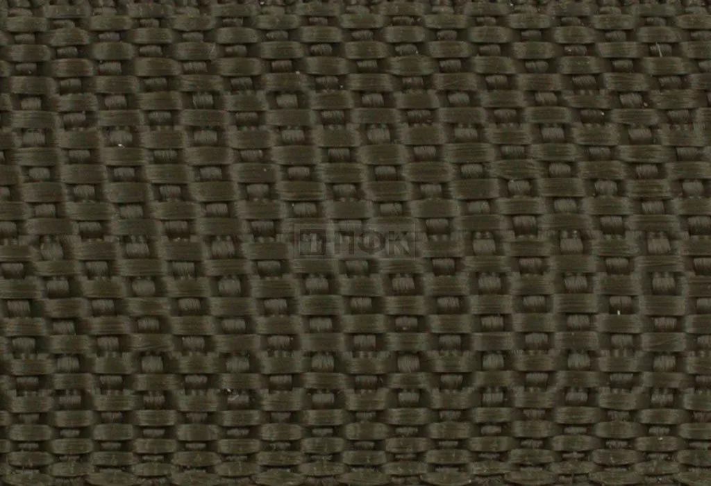 Стропа текстильная (лента ременная) 50мм 26,5 гр/м цв 320 хаки (рул 50м/уп 3000м)