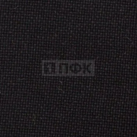 Ткань Габардин 100%ПЭ 180 гр/кв.м цв черный 13 (рул 50м)