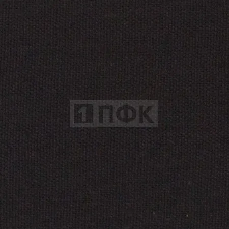 Ткань ТиСи 150 гр/м2 20%хб 80%пэ шир 150см цв 124 черный (рул 100м)