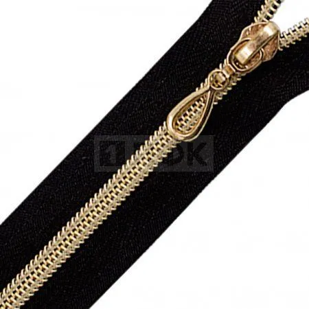 Молния спиральная (витая) тип 7 40см разъем цв 322 зв Rus Gold (уп 100шт) Молния спиральная (витая) тип 7 40см разъем цв 322 зв Rus Gold (уп 100шт)
